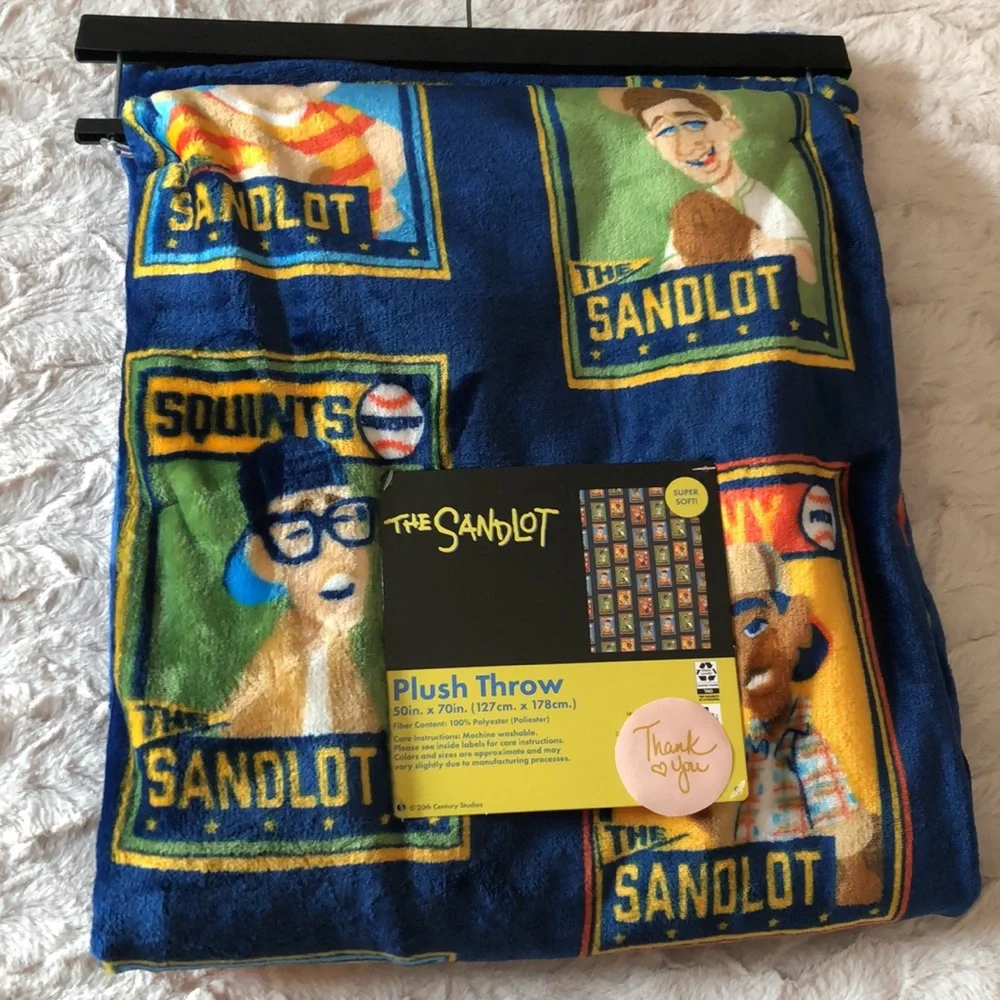 THE SANDLOT Plush Throw Blanket